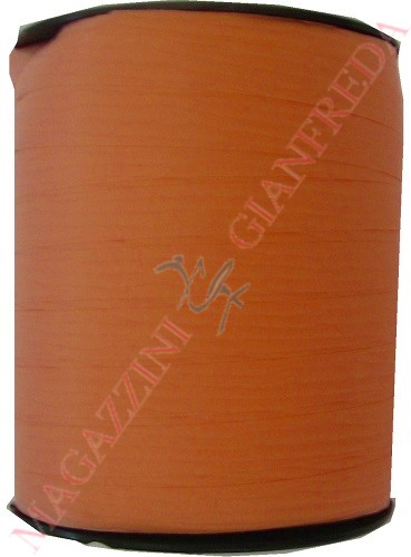 NASTRO PER FIOCCHI "6823 SIMILPAPER" ARANCIO mm. 10x250 mt.